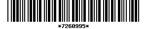 Barcode article