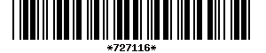 Barcode article
