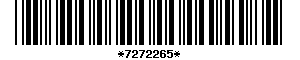 Barcode article