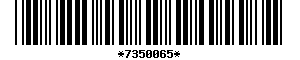 Barcode article