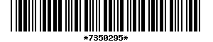 Barcode article