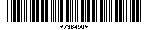 Barcode article