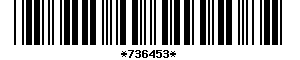 Barcode article