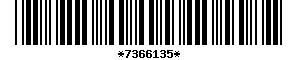 Barcode article
