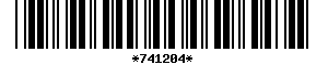 Barcode article