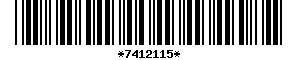 Barcode article