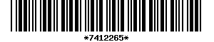 Barcode article