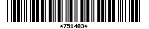 Barcode article
