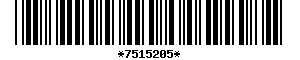 Barcode article