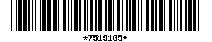 Barcode article
