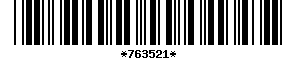 Barcode article
