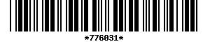 Barcode article