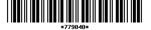 Barcode article