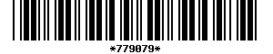 Barcode article