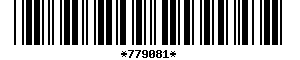 Barcode article