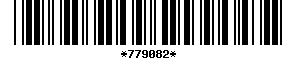 Barcode article