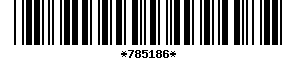 Barcode article