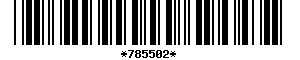 Barcode article