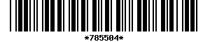 Barcode article