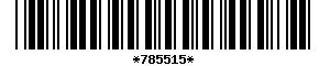 Barcode article