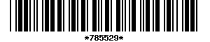Barcode article