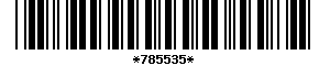 Barcode article