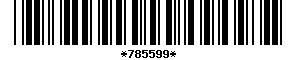 Barcode article