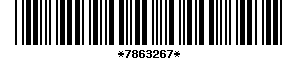 Barcode article