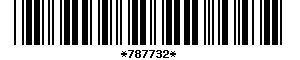 Barcode article