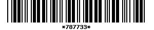 Barcode article