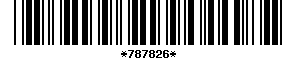 Barcode article