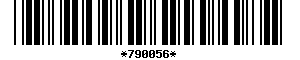 Barcode article