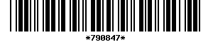 Barcode article