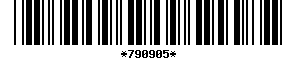 Barcode article