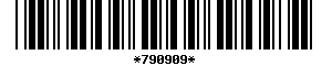 Barcode article