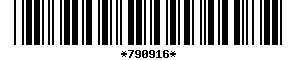 Barcode article