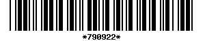 Barcode article