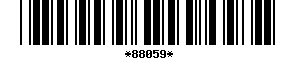 Barcode article