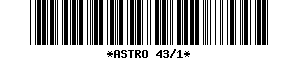 Barcode article