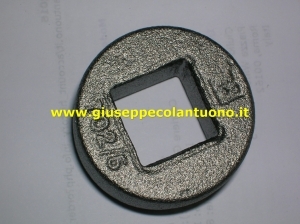 Ghiera con foro quadro 702/5 Combi 740 cod. 74006