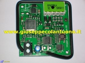RICEVENTE A SCHEDA RP 433 SLH