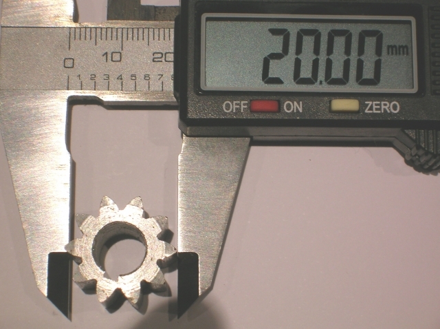 Ingranaggio codice 50 ACM TITAN 240/76