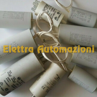 Condensatori da: 6,3µF - 8µF - 10µF - 16µF - 25µF - 35µF 475v. FAAC FADINI BFT