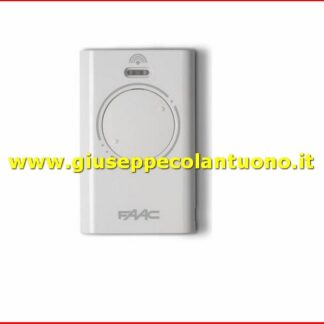 Telecomando FAAC 433,92 MHz bianco Rolling Code Master SLH