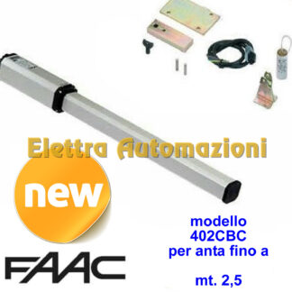 FAAC 402 SRC attuatore oleodinamico per cancello battente fino a 2,5 m 402CBC